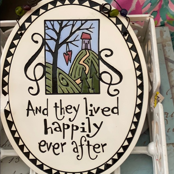 Spooner Creek Other - “And they lived happily ever after“ plaque